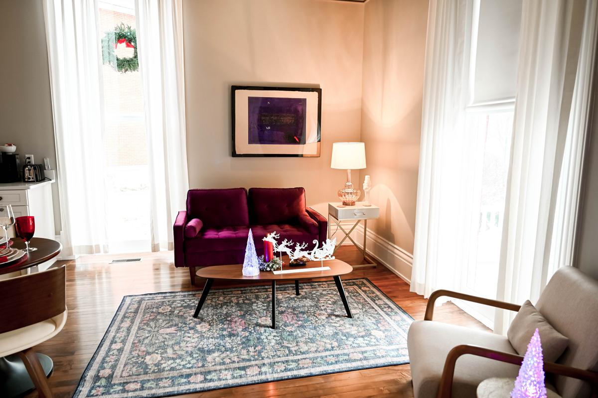 Blair House Unit B Living Area