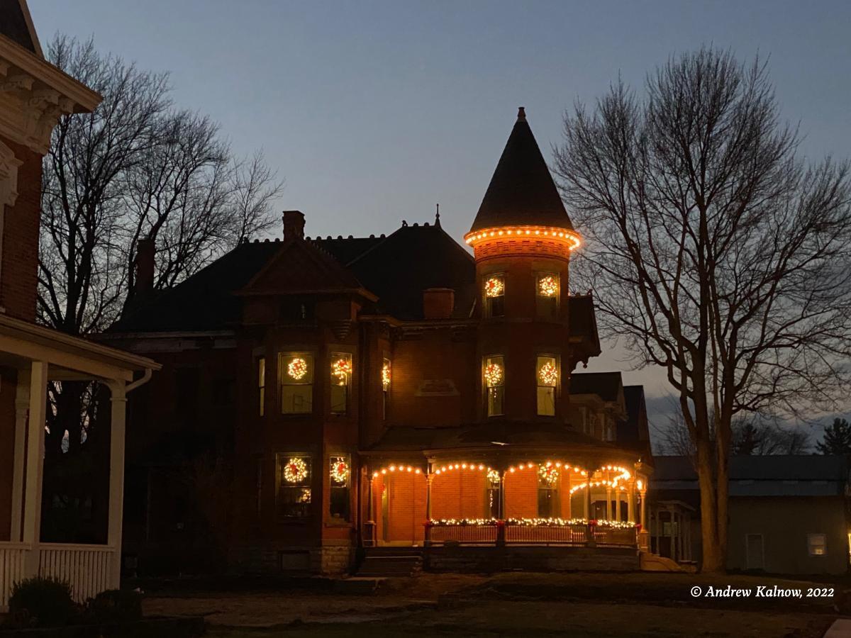 Frost Village Holiday Lights, Queen Anne, Tiffin Ohio