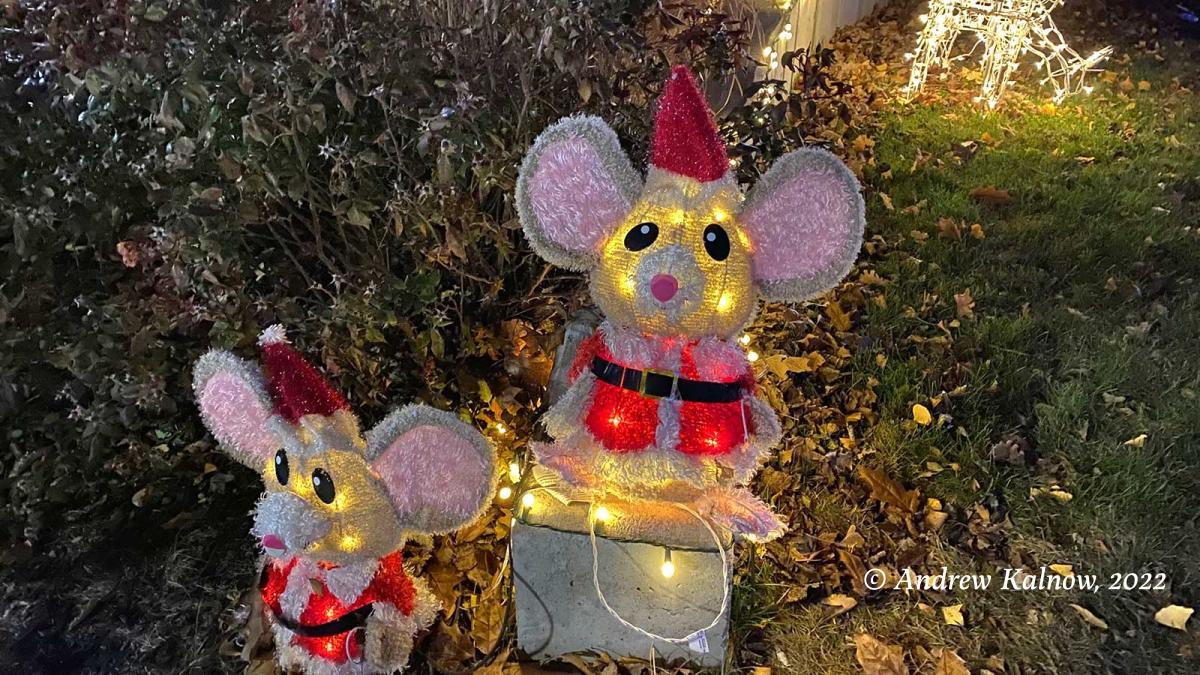 Holiday Lights in Downtown Tiffin, National Corner