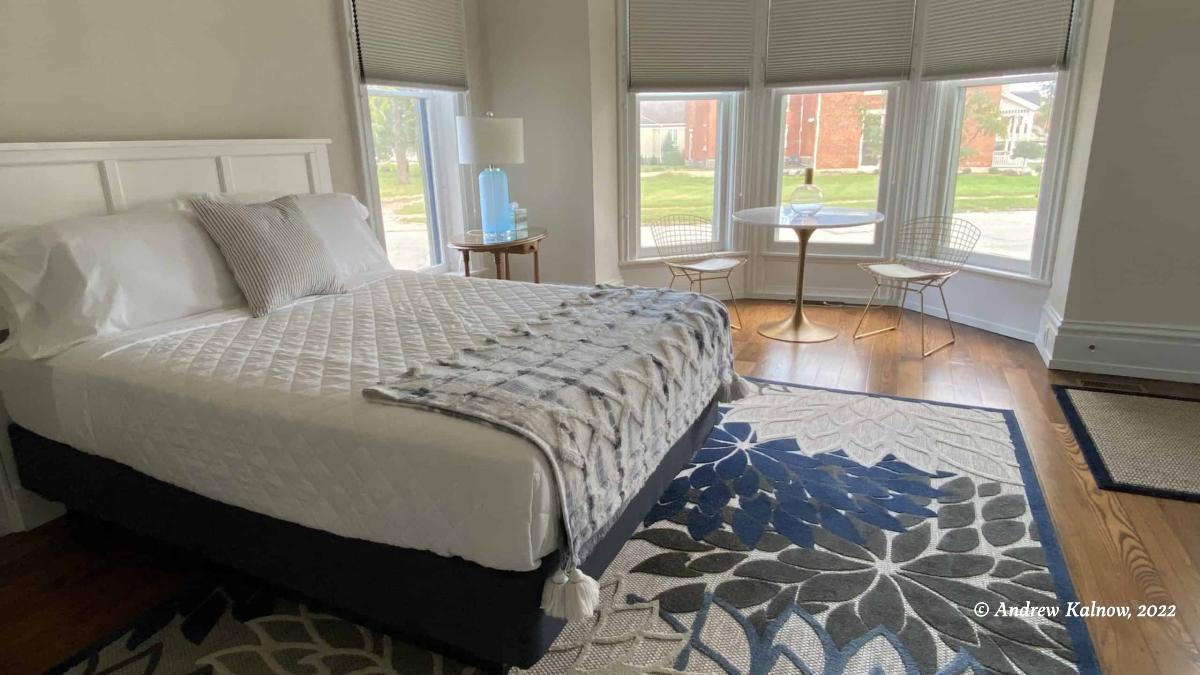 Italianate Cottage bedroom
